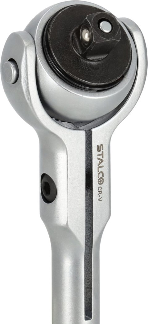 Grzechotka 360°
1/4" 155 mm STALCO
S-54096 Grzechotka 360°
1/4" 155 mm STALCO
S-54096