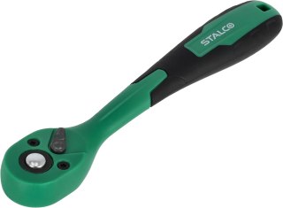 Grzechotka odgięta z powłoką kompozytową
 1/4" 150 mm STALCO
 S-54041