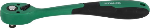 Grzechotka odgięta z powłoką kompozytową
1/4" 150 mm STALCO
S-54041 Grzechotka odgięta z powłoką kompozytową
1/4" 150 mm STALCO
S-54041