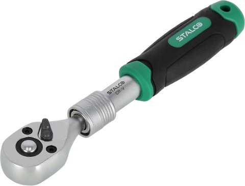 Grzechotka teleskopowa
1/4" 150-200 mm STALCO
S-54047 Grzechotka teleskopowa
1/4" 150-200 mm STALCO
S-54047