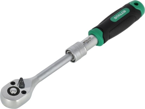 Grzechotka teleskopowa
1/4" 150-200 mm STALCO
S-54047 Grzechotka teleskopowa
1/4" 150-200 mm STALCO
S-54047