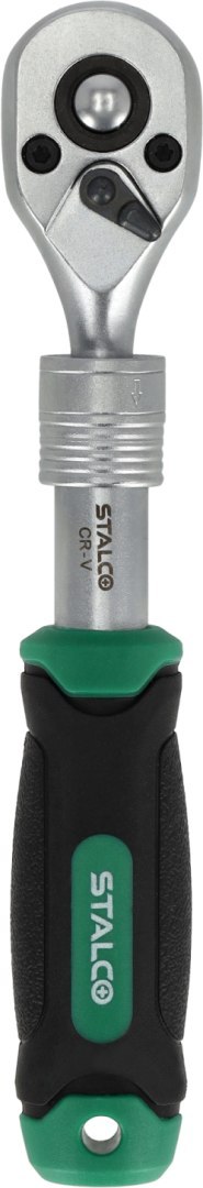 Grzechotka teleskopowa
1/4" 150-200 mm STALCO
S-54047 Grzechotka teleskopowa
1/4" 150-200 mm STALCO
S-54047