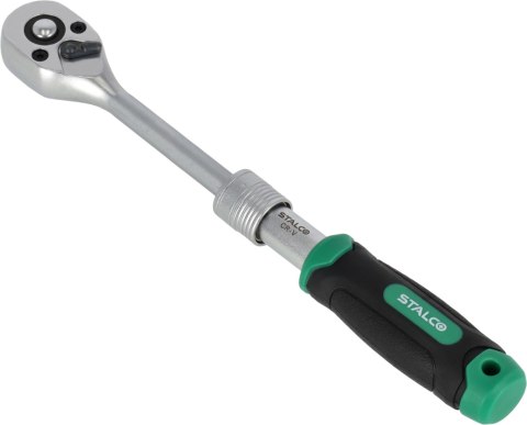 Grzechotka teleskopowa
1/4" 150-200 mm STALCO
S-54047 Grzechotka teleskopowa
1/4" 150-200 mm STALCO
S-54047