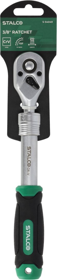 Grzechotka teleskopowa
1/4" 150-200 mm STALCO
S-54047 Grzechotka teleskopowa
1/4" 150-200 mm STALCO
S-54047