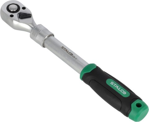 Grzechotka teleskopowa
1/4" 150-200 mm STALCO
S-54047 Grzechotka teleskopowa
1/4" 150-200 mm STALCO
S-54047