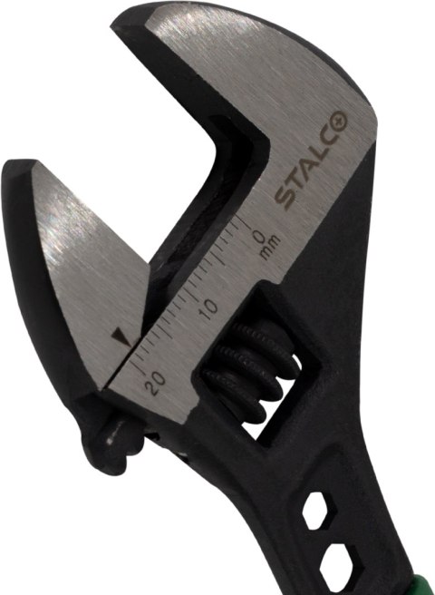 Klucz nastawny
0 - 20 mm , 150 mm STALCO
S-48006 Klucz nastawny
0 - 20 mm , 150 mm STALCO
S-48006