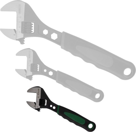 Klucz nastawny
0 - 20 mm , 150 mm STALCO
S-48006 Klucz nastawny
0 - 20 mm , 150 mm STALCO
S-48006