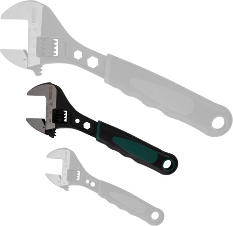 Klucz nastawny
0 - 20 mm , 150 mm STALCO
S-48006 Klucz nastawny
0 - 20 mm , 150 mm STALCO
S-48006