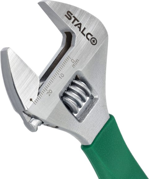 Klucz nastawny
CrV, 0-23 mm 150 mm STALCO
S-76852 Klucz nastawny
CrV, 0-23 mm 150 mm STALCO
S-76852
