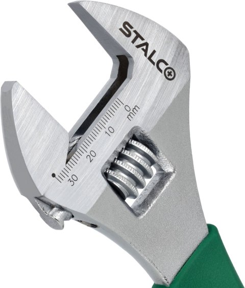 Klucz nastawny
CrV, 0-23 mm 150 mm STALCO
S-76852 Klucz nastawny
CrV, 0-23 mm 150 mm STALCO
S-76852
