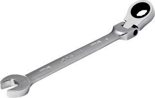 Klucz płasko-oczkowy z grzechotką i przegubem
 8 mm STALCO
 S-56208