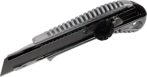 Nóż z ostrzem łamanym
18 mm / skręcany STALCO
S-17540 Nóż z ostrzem łamanym
18 mm / skręcany STALCO
S-17540