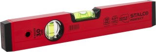 Poziomnica aluminiowa
 30 cm STALCO PERFECT
 S-65033