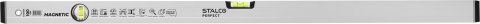 Poziomnica aluminiowa anodowana z magnesem
 40 cm STALCO PERFECT
 S-65740