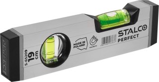 Poziomnica kieszonkowa
 19 cm / z magnesem STALCO PERFECT
 S-65209
