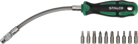 Wkrętak elastyczny z końcówkami
STALCO
S-12401 Wkrętak elastyczny z końcówkami
STALCO
S-12401