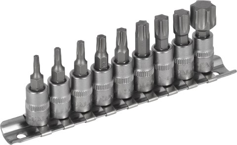 Zestaw bitów na nasadkach 1/4" na listwie 9 szt.
STALCO
S-54019 Zestaw bitów na nasadkach 1/4" na listwie 9 szt.
STALCO
S-54019