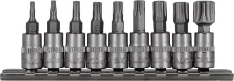 Zestaw bitów na nasadkach 1/4" na listwie 9 szt.
STALCO
S-54019 Zestaw bitów na nasadkach 1/4" na listwie 9 szt.
STALCO
S-54019