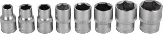 Zestaw nasadek 1/2" na listwie 8 el.
 STALCO
 S-54057