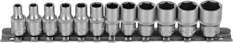 Zestaw nasadek 1/4" na listwie 12 el.
STALCO
S-54023 Zestaw nasadek 1/4" na listwie 12 el.
STALCO
S-54023