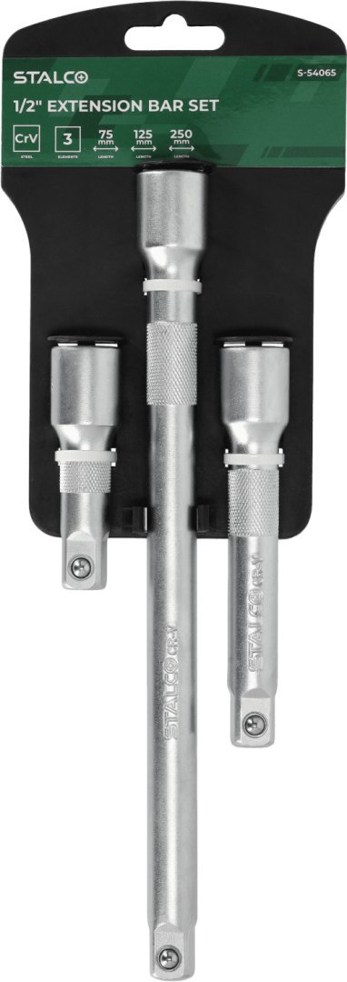 Zestaw przedłużek 1/2"
STALCO
S-54065 Zestaw przedłużek 1/2"
STALCO
S-54065