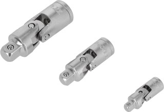 Zestaw przegubów uniwersalnych 1/4" 3/8" 1/2"
 STALCO
 S-54063