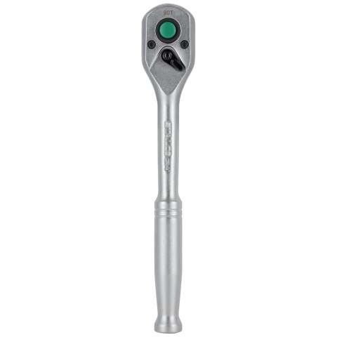 Grzechotka prosta 3/8" 90 zębów 200mm rękojeść metalowa STALCO S011154082 Grzechotka prosta 3/8" 90 zębów 200mm rękojeść metalowa STALCO S011154082