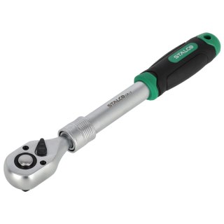 Grzechotka teleskopowa 1/2" 72 zęby 305-445mm STALCO S-54051