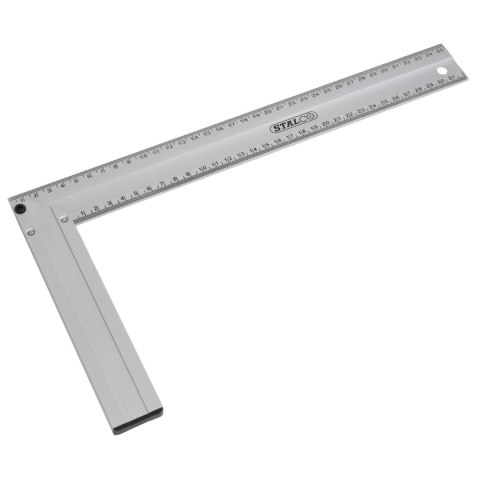 Kątownik aluminiowy 350mm stolarski STALCO S-11935 Kątownik aluminiowy 350mm stolarski STALCO S-11935