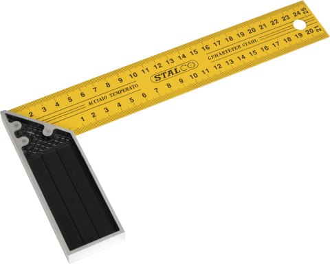 Kątownik stalowy
250 mm STALCO
S-11825 Kątownik stalowy
250 mm STALCO
S-11825