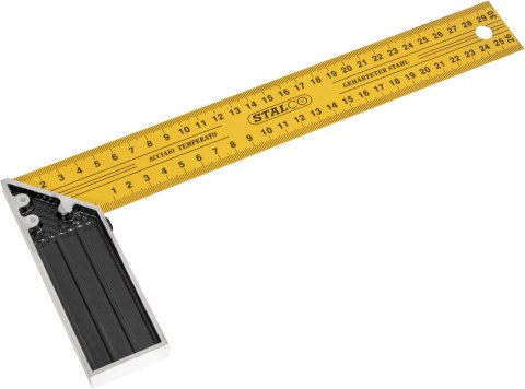 Kątownik stalowy
250 mm STALCO
S-11825 Kątownik stalowy
250 mm STALCO
S-11825