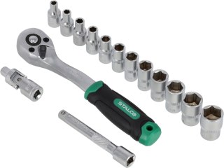 Nasadki i grzechotka na hangerze 1/4"
 STALCO
 S-54003