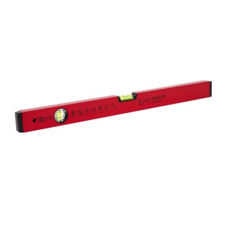 Poziomnica aluminiowa 60cm czerwona STALCO PERFECT S-65060