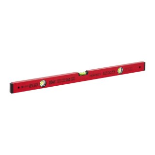 Poziomnica aluminiowa 80cm / 45° czerwona STALCO PERFECT S-65157