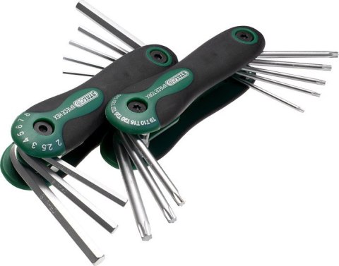 Zestaw kluczy Torx i Hex
STALCO
S-48321 Zestaw kluczy Torx i Hex
STALCO
S-48321