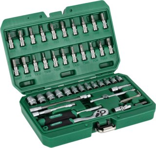 Zestaw kluczy nasadowych 48 elementów S-54015
 STALCO