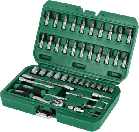 Zestaw kluczy nasadowych 48 elementów S-54015
STALCO Zestaw kluczy nasadowych 48 elementów S-54015
STALCO