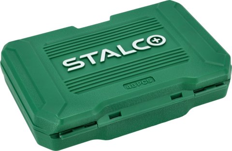 Zestaw kluczy nasadowych 48 elementów S-54020
STALCO
S-54020 Zestaw kluczy nasadowych 48 elementów S-54020
STALCO
S-54020