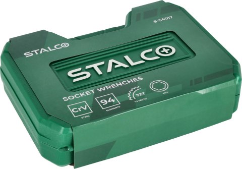 Zestaw kluczy nasadowych , 94 elementy S-54017
STALCO
S-54017 Zestaw kluczy nasadowych , 94 elementy S-54017
STALCO
S-54017