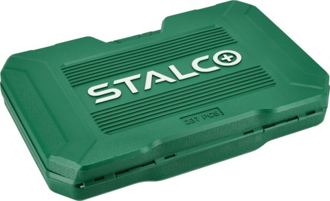 Zestaw kluczy nasadowych i narzędzi , opakowanie BMC, 237 elementów , 1/4'' 3/8'' 1/2'', "STALCO" S-54018
STALCO
S-5 Zestaw kluczy nasadowych i narzędzi , opakowanie BMC, 237 elementów , 1/4'' 3/8'' 1/2'', "STALCO" S-54018
STALCO
S-5