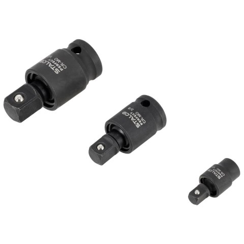 Zestaw przegubów kulistych udarowych 1/4" 3/8" 1/2" Zestaw przegubów kulistych udarowych 1/4" 3/8" 1/2"