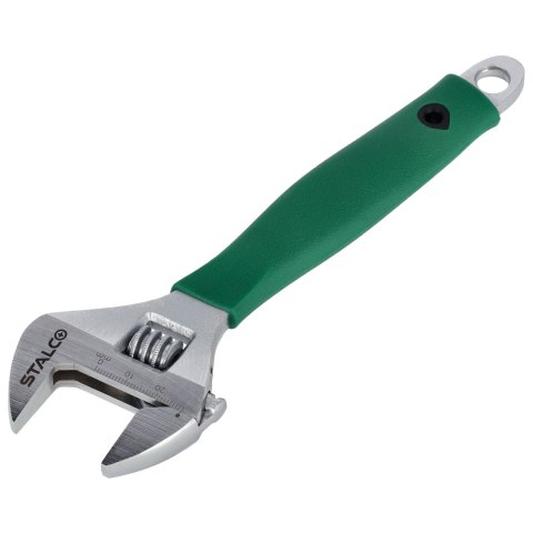Klucz nastawny 200mm, zakres szczęk 0-28mm STALCO S-76854 Klucz nastawny 200mm, zakres szczęk 0-28mm STALCO S-76854