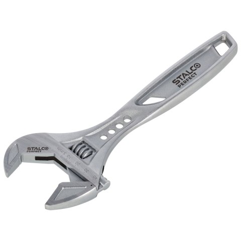 Klucz nastawny 250mm, zakres szczęk 0-43mm STALCO PERFECT S-76850 Klucz nastawny 250mm, zakres szczęk 0-43mm STALCO PERFECT S-76850