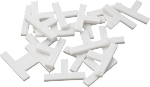 Krzyżyki do glazury - typ T 10mm do płytek klinkierowych STALCO S-39696 Krzyżyki do glazury - typ T 10mm do płytek klinkierowych STALCO S-39696