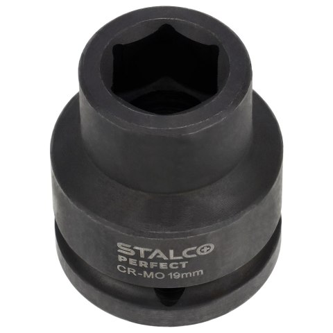 Nasadka udarowa sześciokątna 3/4" 23mm Cro-mo STALCO PERFECT S-85087 Nasadka udarowa sześciokątna 3/4" 23mm Cro-mo STALCO PERFECT S-85087