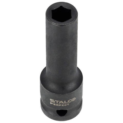 Nasadka udarowa sześciokątna głęboka 1/2" 22mm Cro-mo STALCO PERFECT S-85065 Nasadka udarowa sześciokątna głęboka 1/2" 22mm Cro-mo STALCO PERFECT S-85065