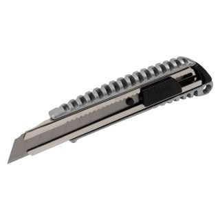 Nóż z ostrzem łamanym 18mm blokada automatyczna STALCO S-17541