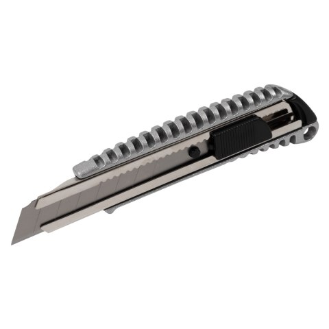 Nóż z ostrzem łamanym 18mm blokada automatyczna STALCO S-17541 Nóż z ostrzem łamanym 18mm blokada automatyczna STALCO S-17541