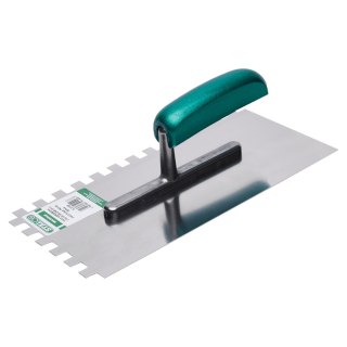 Paca nierdzewna 280x130mm ząb 10x10 uch. drewno STALCO S-37220