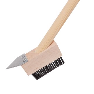 Szczotka do kostki brukowej 4,0x35mm STALCO S-47772